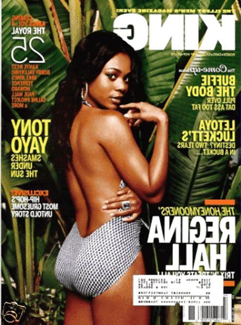 25P Regina Hall Glamour, Nude, Caps 