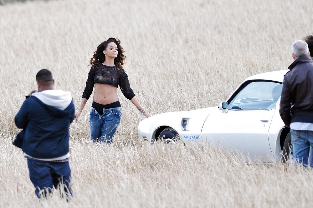14P Rihanna on We Found Love Music Video Set in Belfast