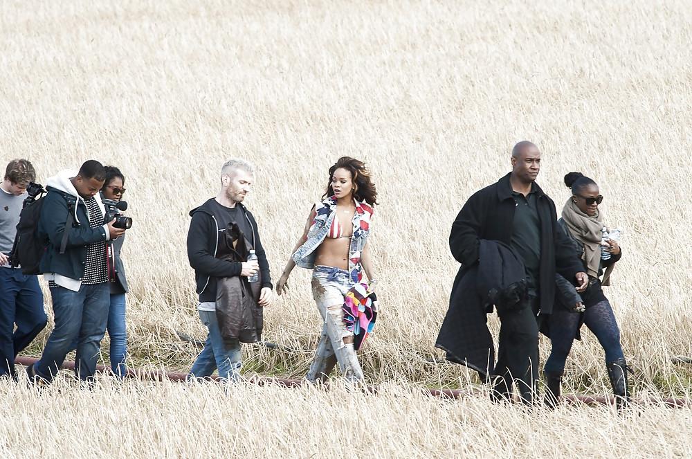 14P Rihanna on We Found Love Music Video Set in Belfast