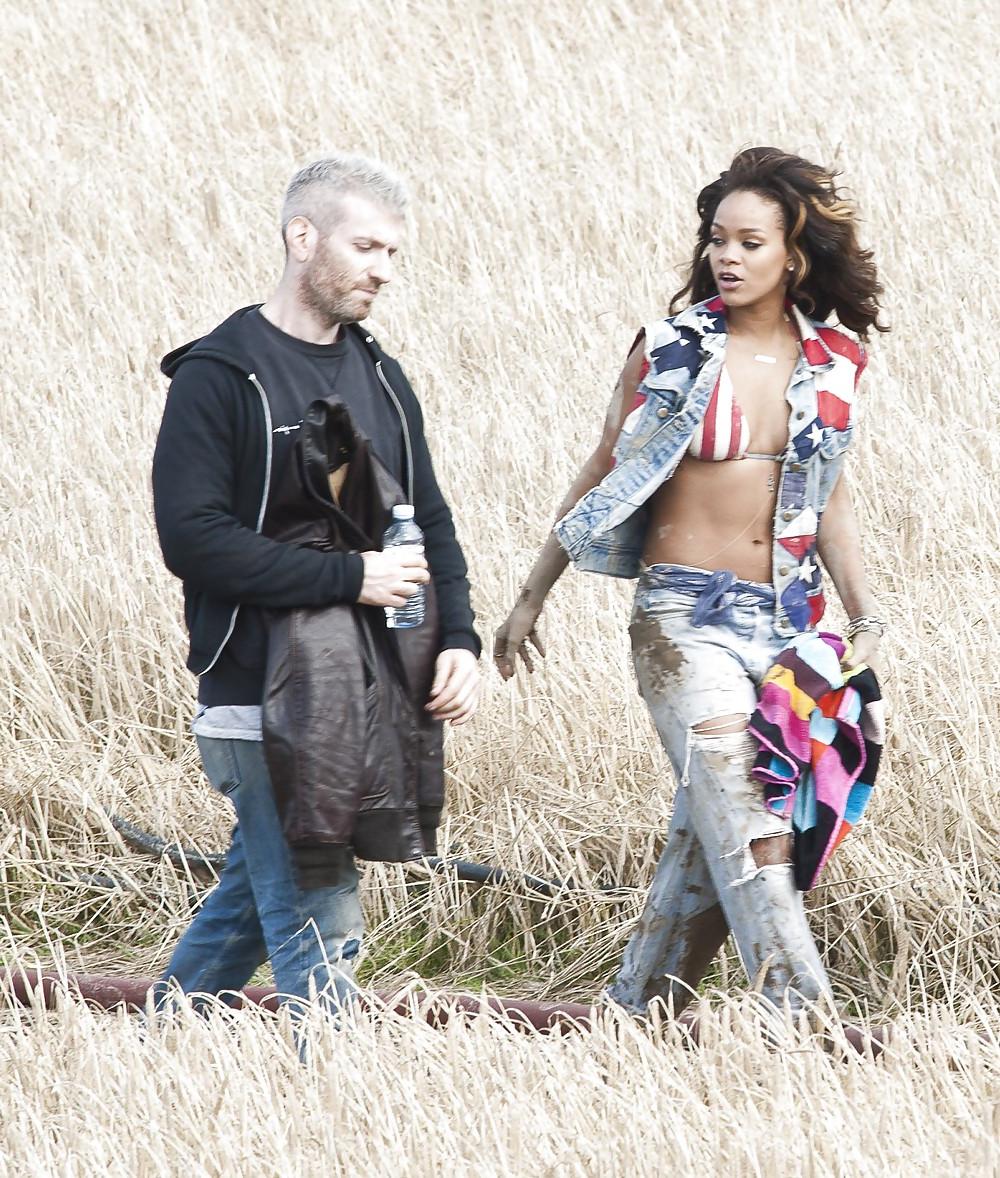 14P Rihanna on We Found Love Music Video Set in Belfast