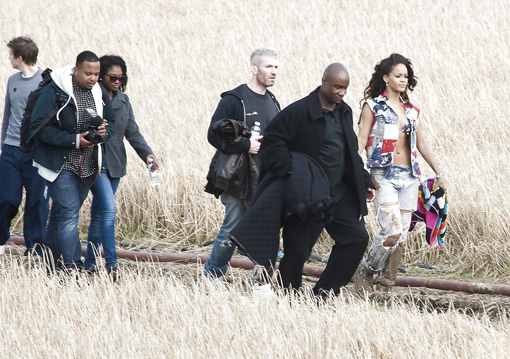 14P Rihanna on We Found Love Music Video Set in Belfast