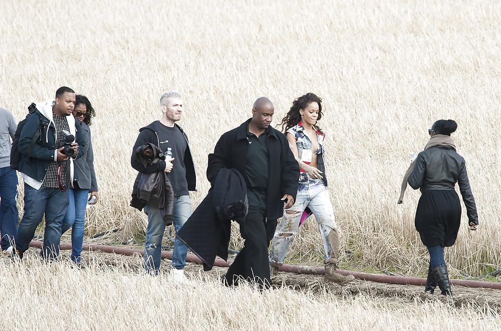14P Rihanna on We Found Love Music Video Set in Belfast
