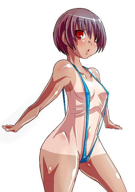25P Anime Sling Bikinis #2