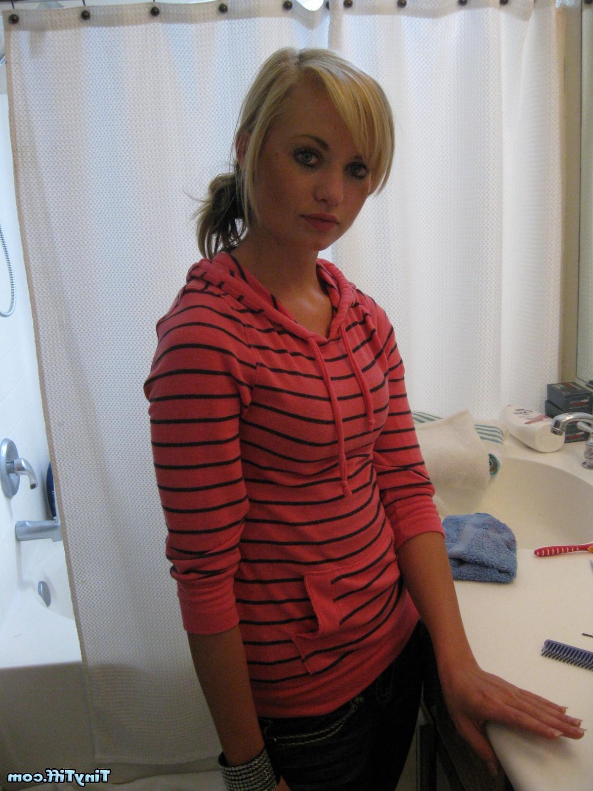 16P A behind-the-scenes peek at Tiff doing her hair