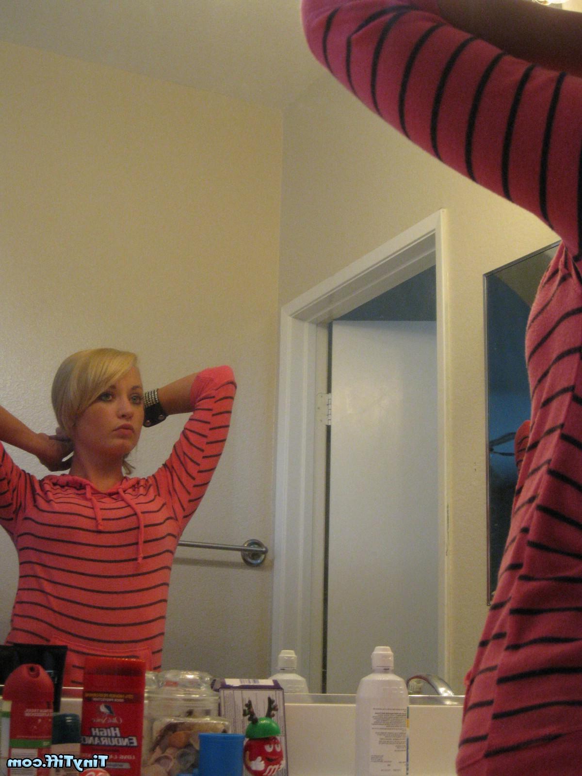 16P A behind-the-scenes peek at Tiff doing her hair