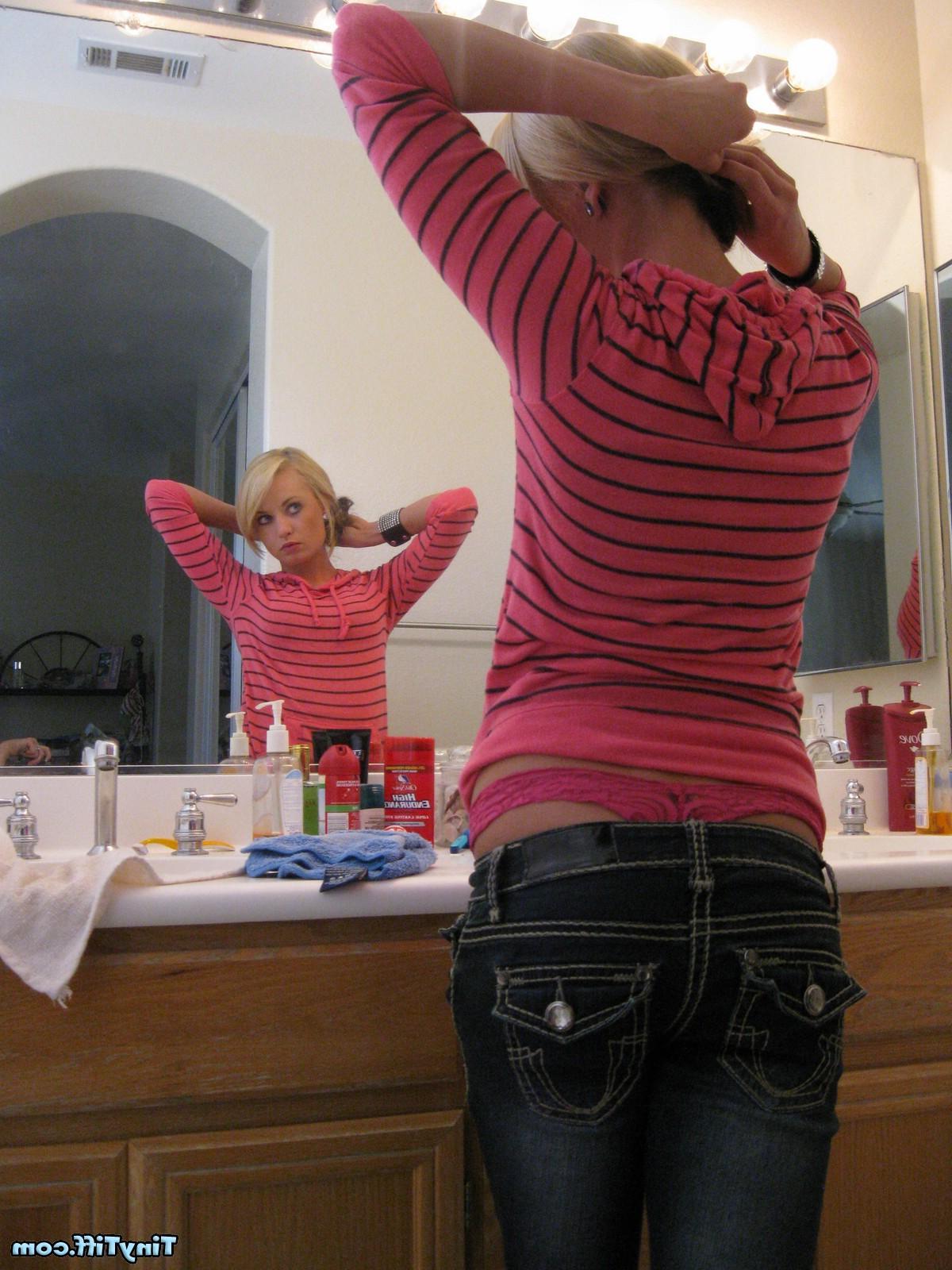 16P A behind-the-scenes peek at Tiff doing her hair