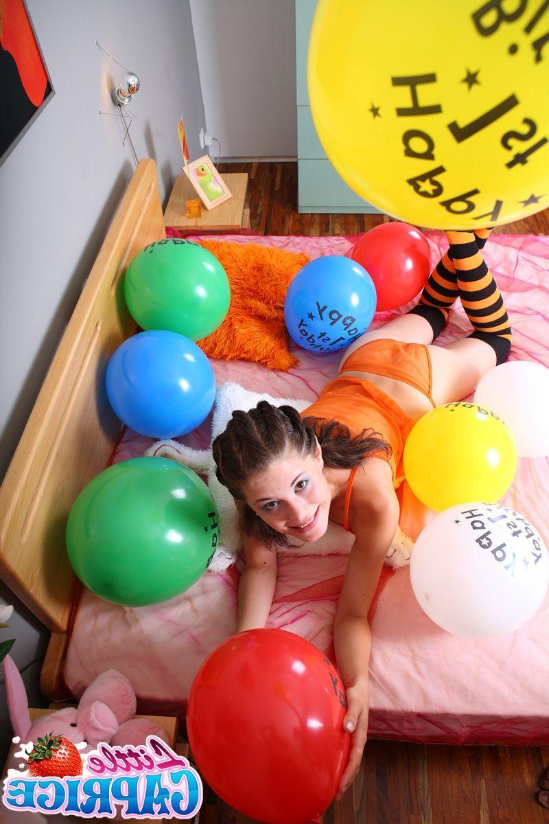 12P Pictures of teen amateur Little Caprice fucking on her 18th birthday