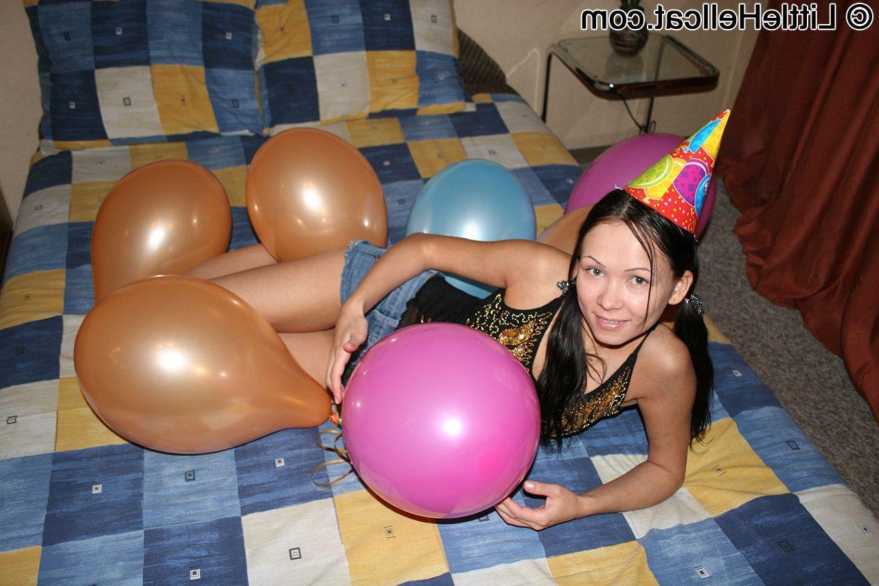20P Pictures of Little Hellcat getting laid for her birthday