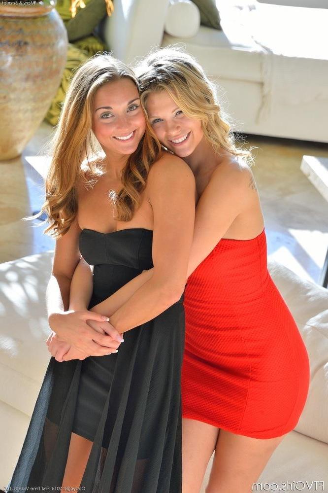 15P Hot girls Mary and Scarlet hook up for some wild lesbian action