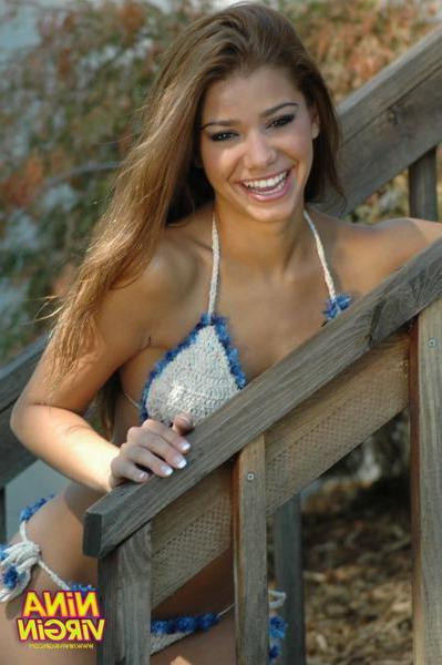 20P Pictures of Nina Virgin in a tight bikini