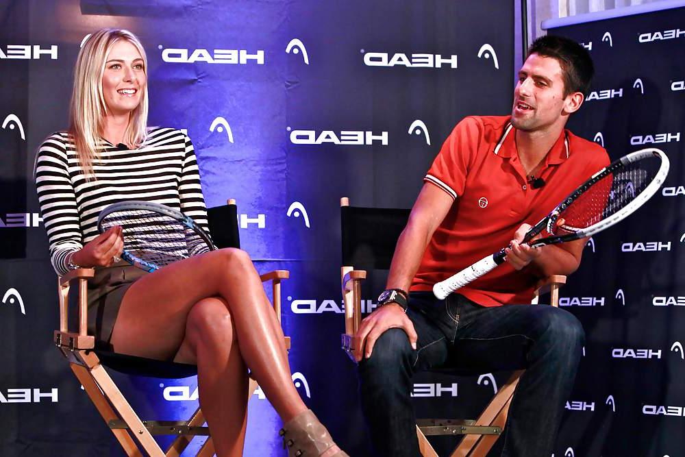 25P Maria Sharapova unveiling of the new HEAD Collection in NY