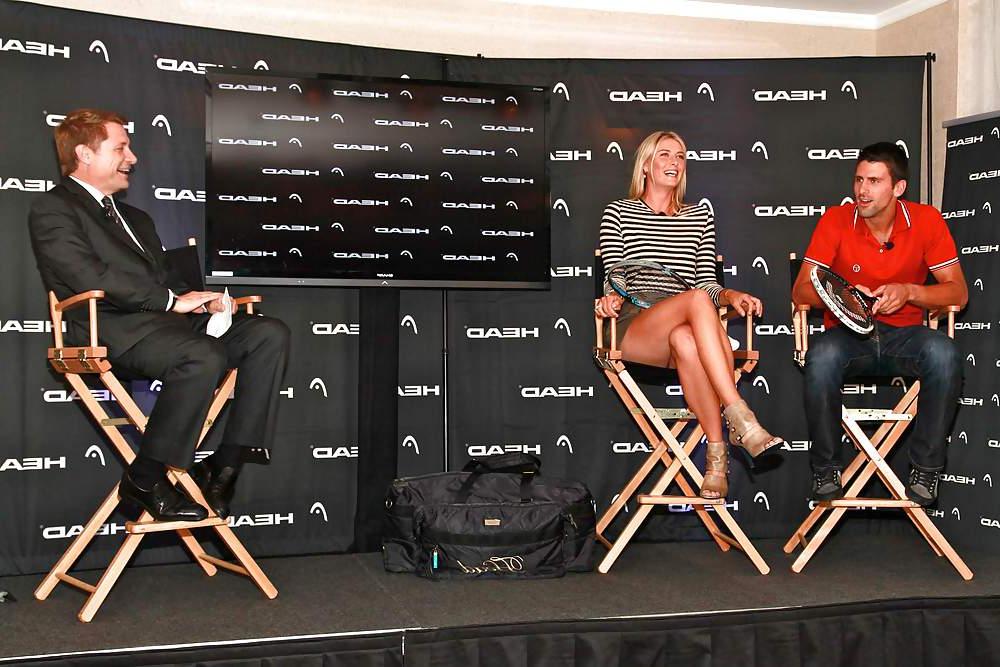 25P Maria Sharapova unveiling of the new HEAD Collection in NY