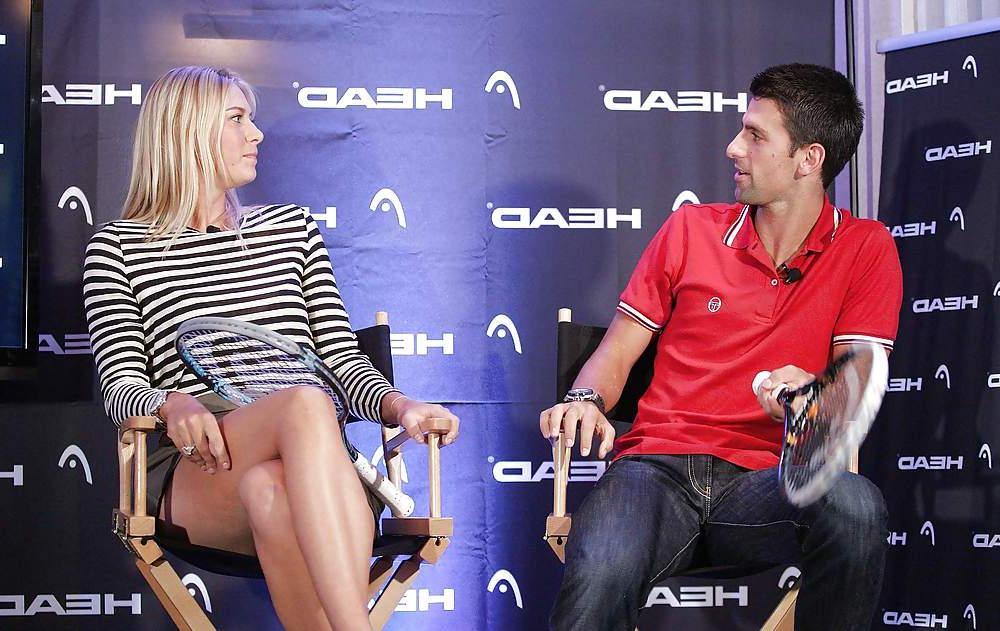 25P Maria Sharapova unveiling of the new HEAD Collection in NY