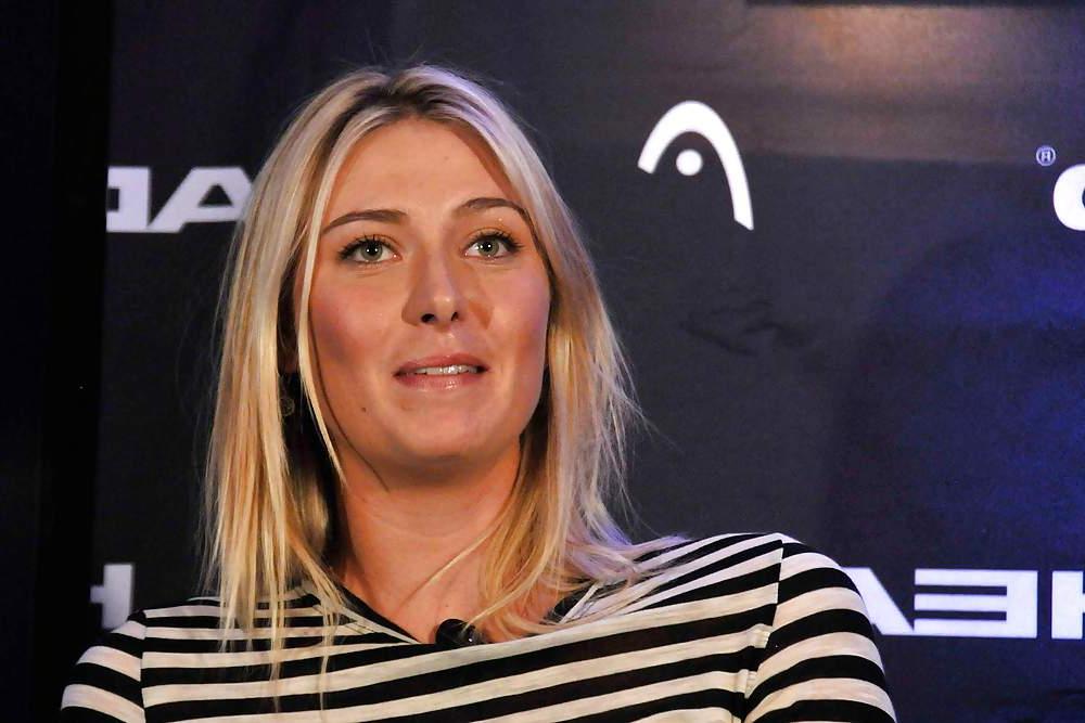 25P Maria Sharapova unveiling of the new HEAD Collection in NY