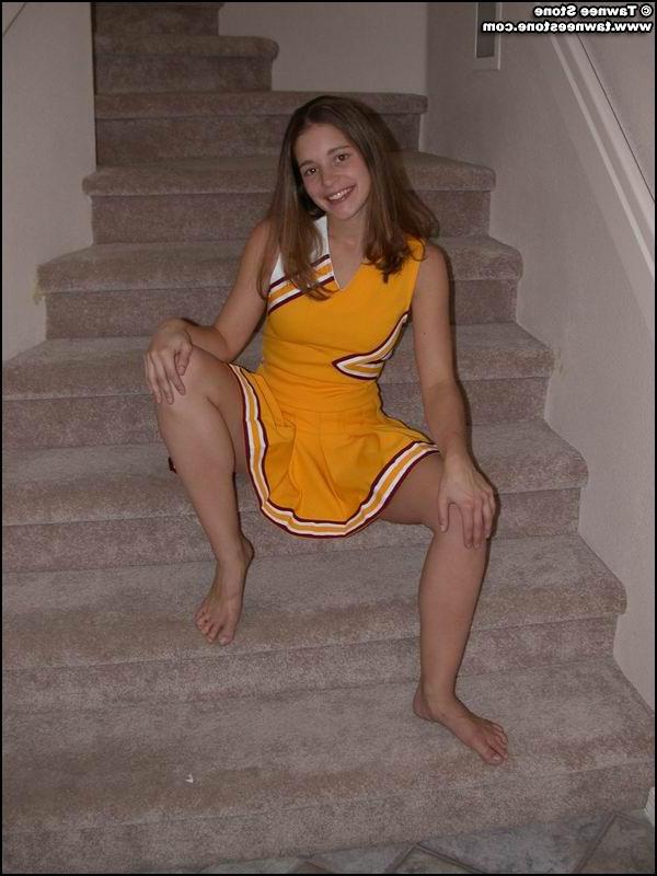20P Pictures of Tawnee Stone in her cheerleader outfit