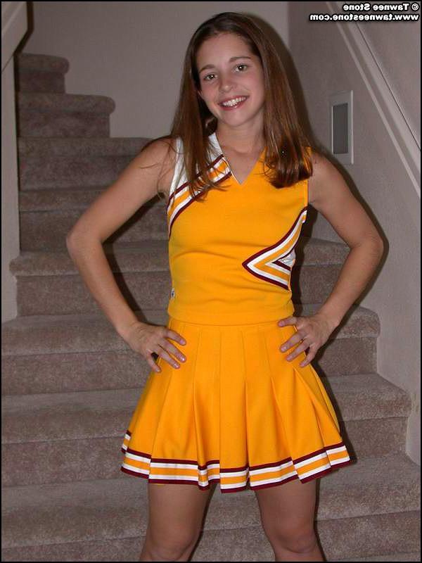 20P Pictures of Tawnee Stone in her cheerleader outfit