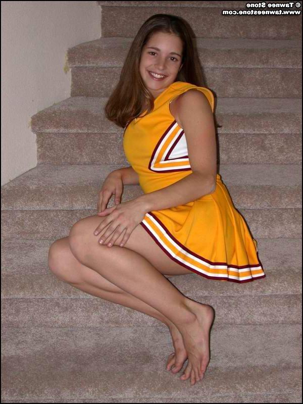 20P Pictures of Tawnee Stone in her cheerleader outfit