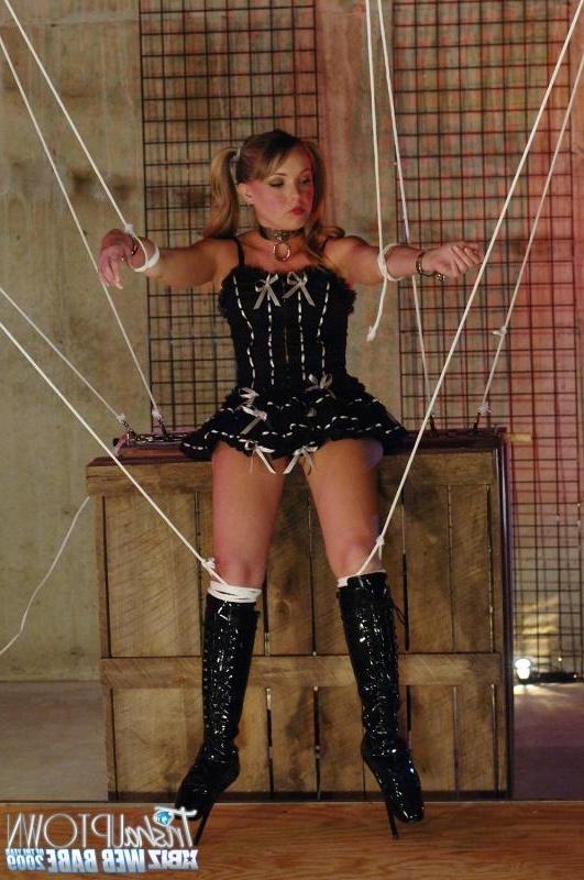 16P Pictures of Trisha Uptown tied up and sodomized