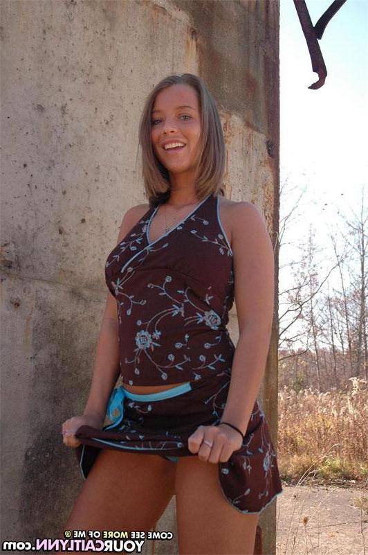 15P Pictures of teen Your Caitlynn giving your cock a tease