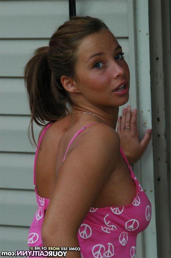 15P Pictures of teen Your Caitlynn giving your cock a tease
