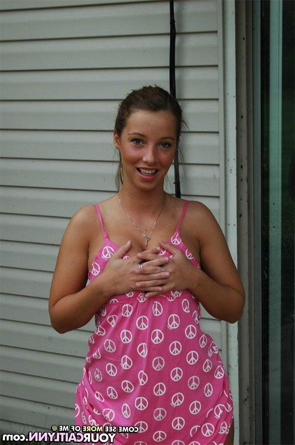 15P Pictures of teen Your Caitlynn giving your cock a tease