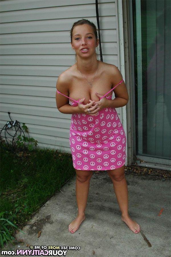 15P Pictures of teen Your Caitlynn giving your cock a tease