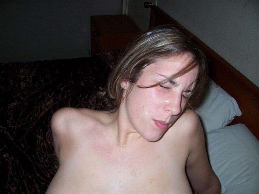 15P Pictures of girlfriends getting loaded with jizz