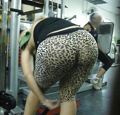 23P For the tights Lovers Gym fat asses 5