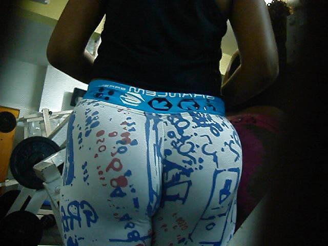 23P For the tights Lovers Gym fat asses 5