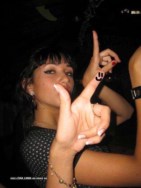 16P Hot big-tittied brunette chick self-shooting in front of a mirror