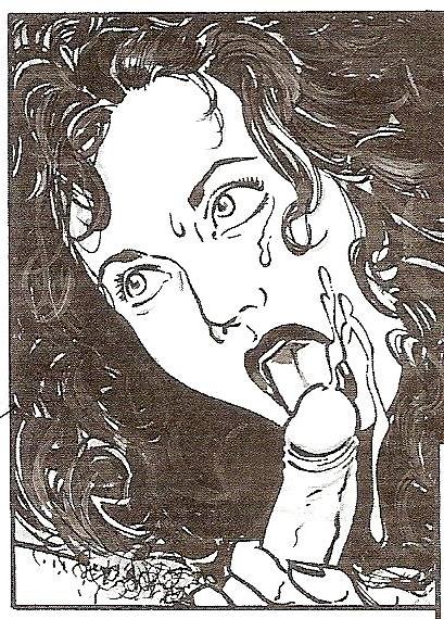 25P Thematic Drawn Porn Art 1 - Blowjobs (1)