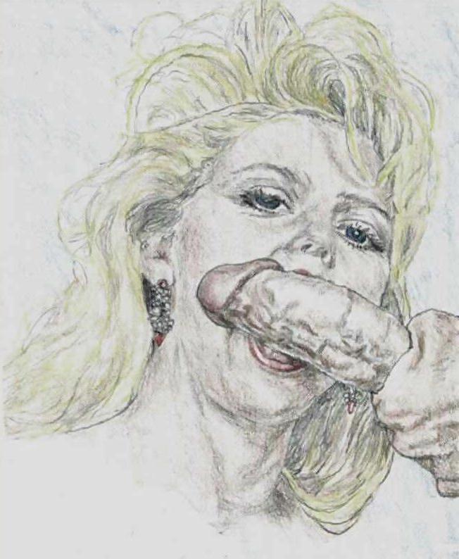 25P Thematic Drawn Porn Art 1 - Blowjobs (1)