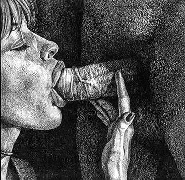 25P Thematic Drawn Porn Art 1 - Blowjobs (1)