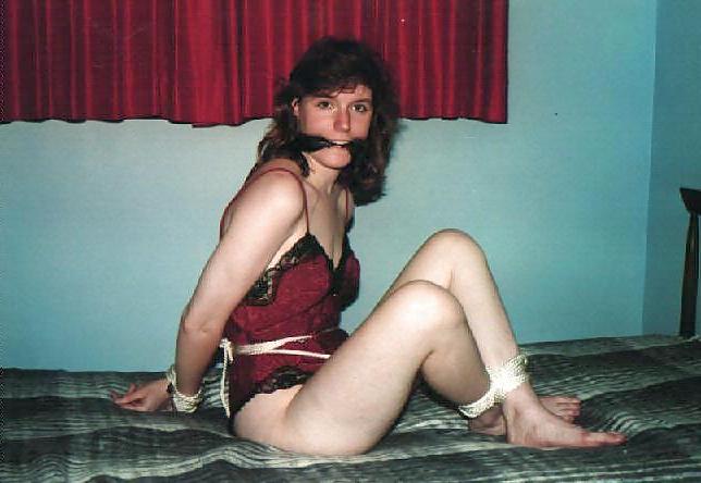 25P Tied-up brunette Becca