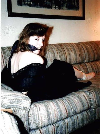 25P Tied-up brunette Becca