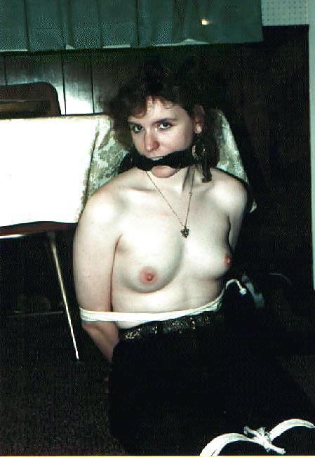 25P Tied-up brunette Becca