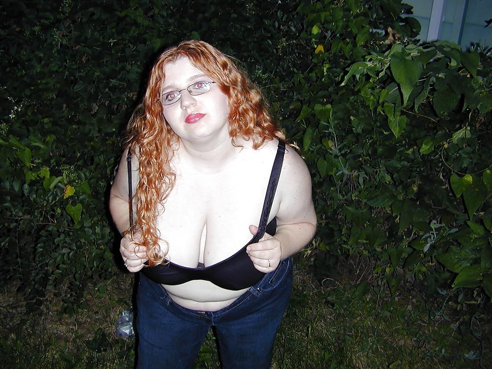 25P Fat Busty Redhead