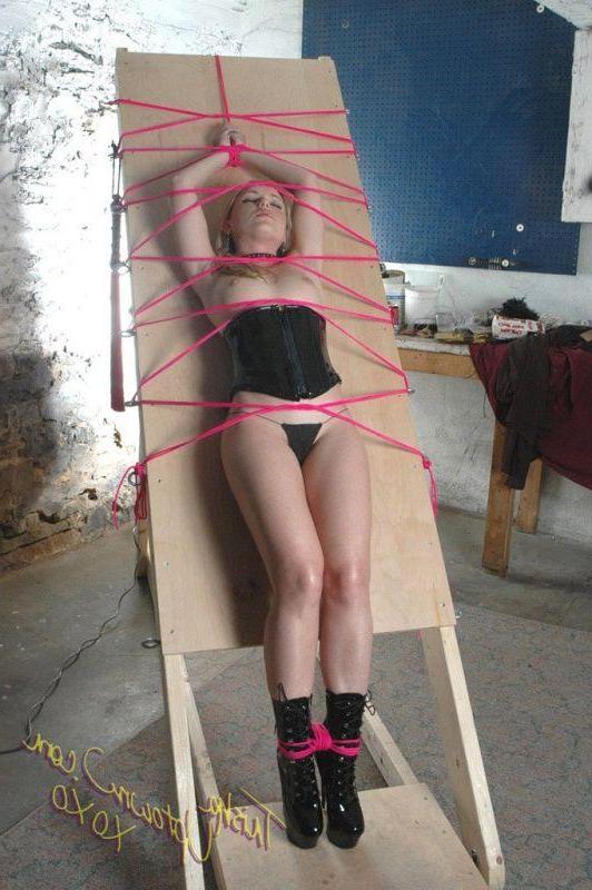 13P Pictures of teen hottie Trisha Uptown tied up for your pleasure