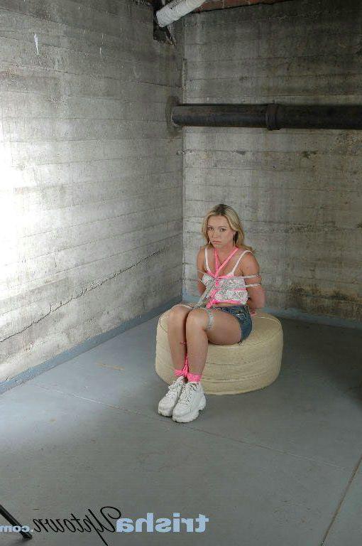 20P Pictures of Trisha Uptown tied up for your pleasure