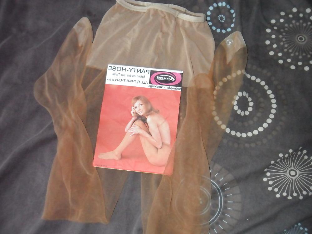 25P Crossdresser Pantyhose encasement play