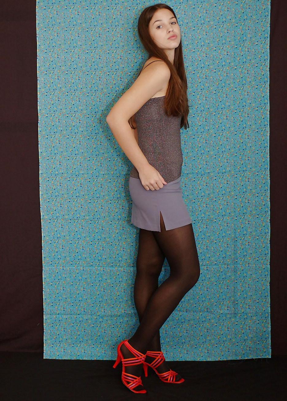 25P Hotlegs-miniskirt babe112