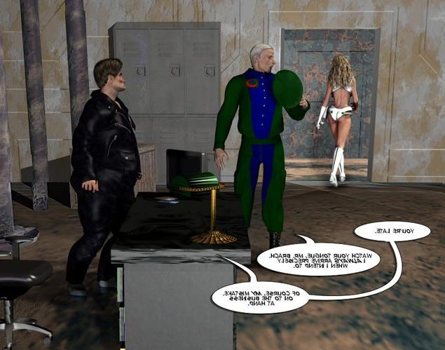 15P Crazy xxx 3d world fantasy about office 3d sex with big tits