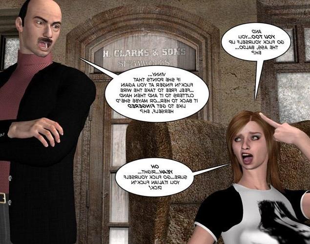 16P Fettes, molliges Dienstmädchen und jugendlicher Riesenschwanz, 3D-XXX-Cartoon-Geschichte