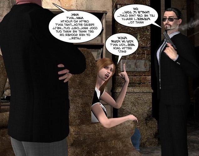 16P Fettes, molliges Dienstmädchen und jugendlicher Riesenschwanz, 3D-XXX-Cartoon-Geschichte