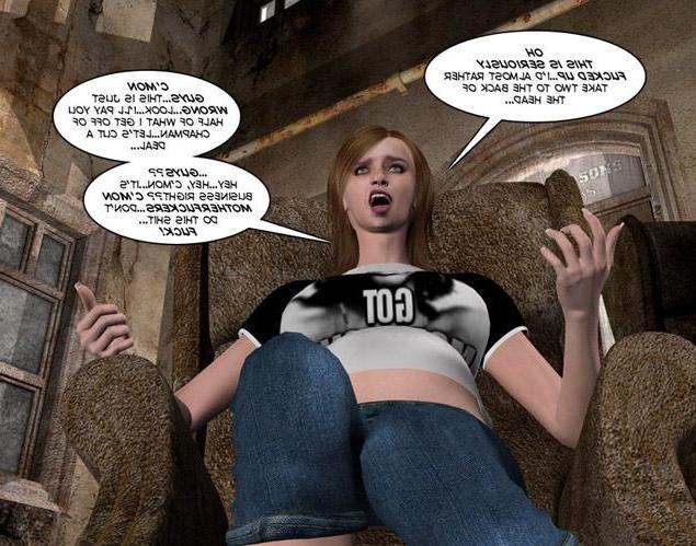 16P Fettes, molliges Dienstmädchen und jugendlicher Riesenschwanz, 3D-XXX-Cartoon-Geschichte