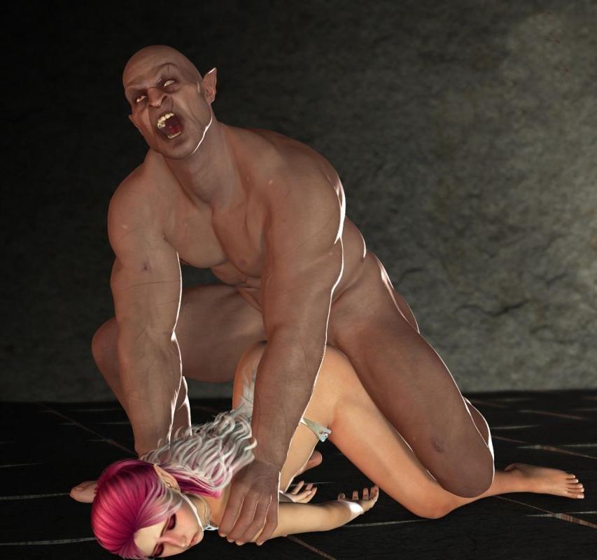 16P Slutty teen elf totally covered by sticky cum