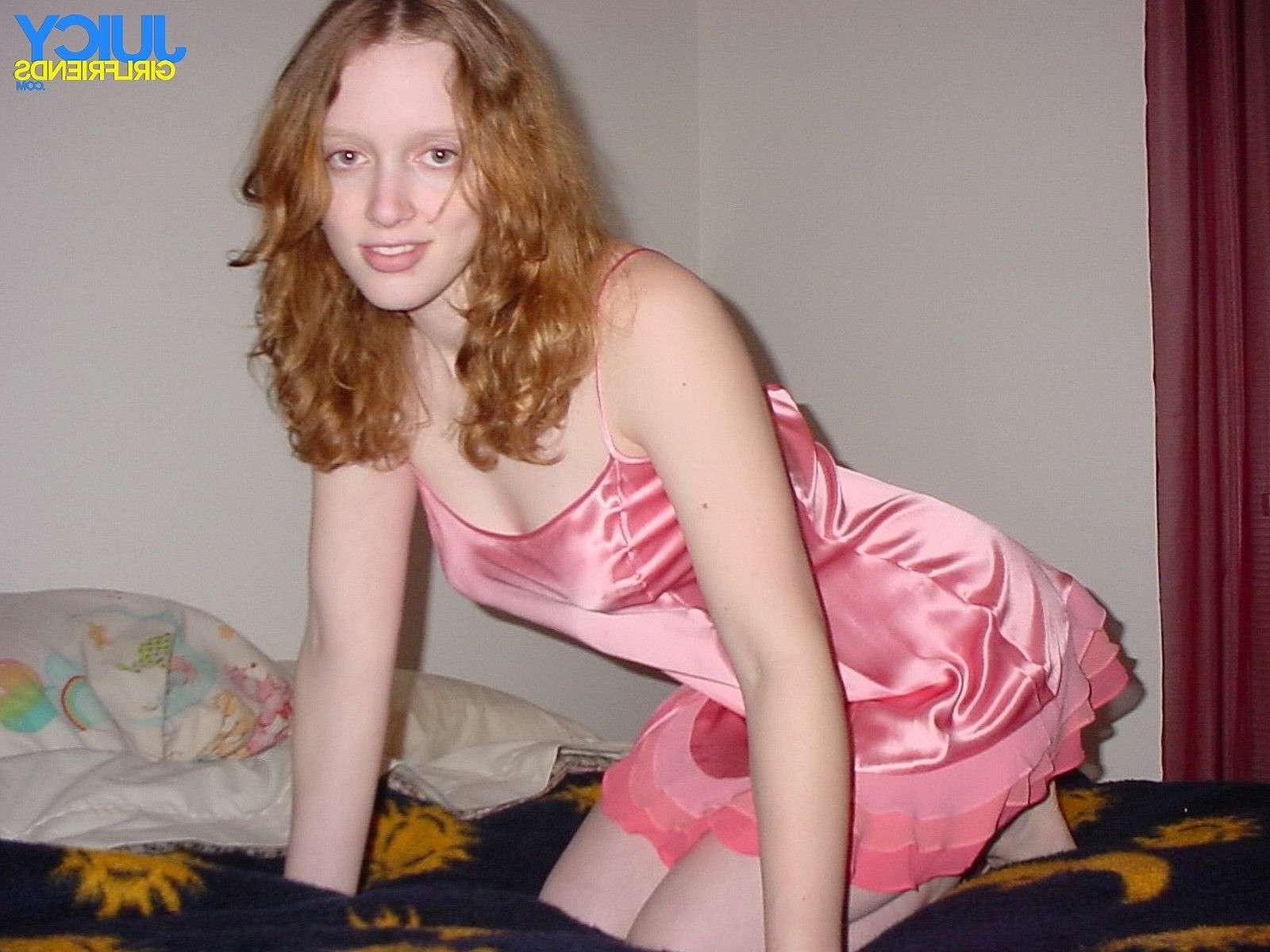 10P Private pics of young redhead GF