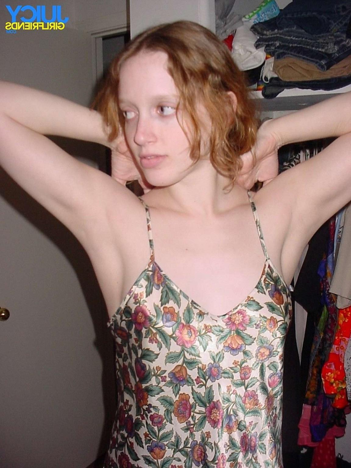 10P Private pics of young redhead GF
