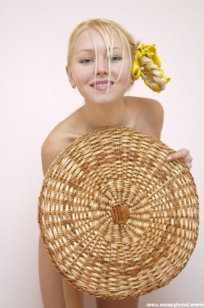 14P Anne in a towel with nothing under it