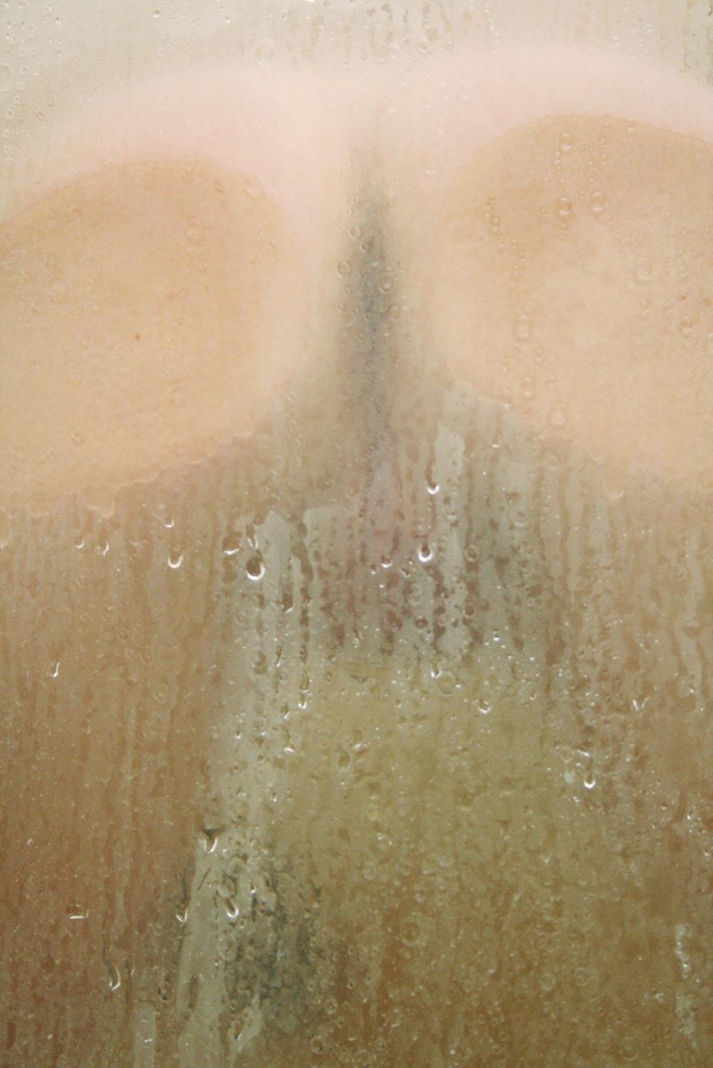 15P Teen Kimmy lets the water stream and stroke her private parts